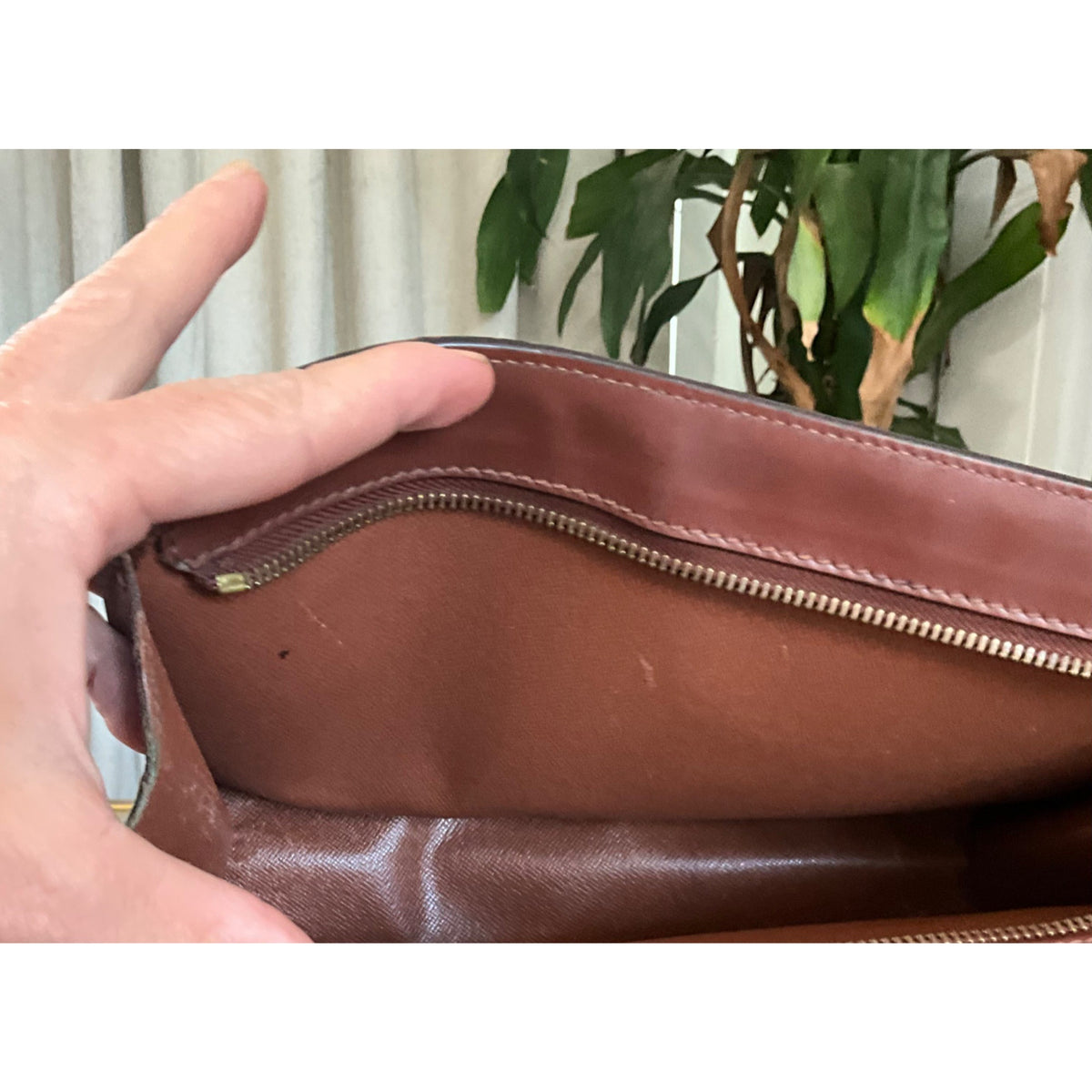 AUTHENTIC LOUIS VUITTON MONOGRAM POCHETTE HOMME CLUTCH