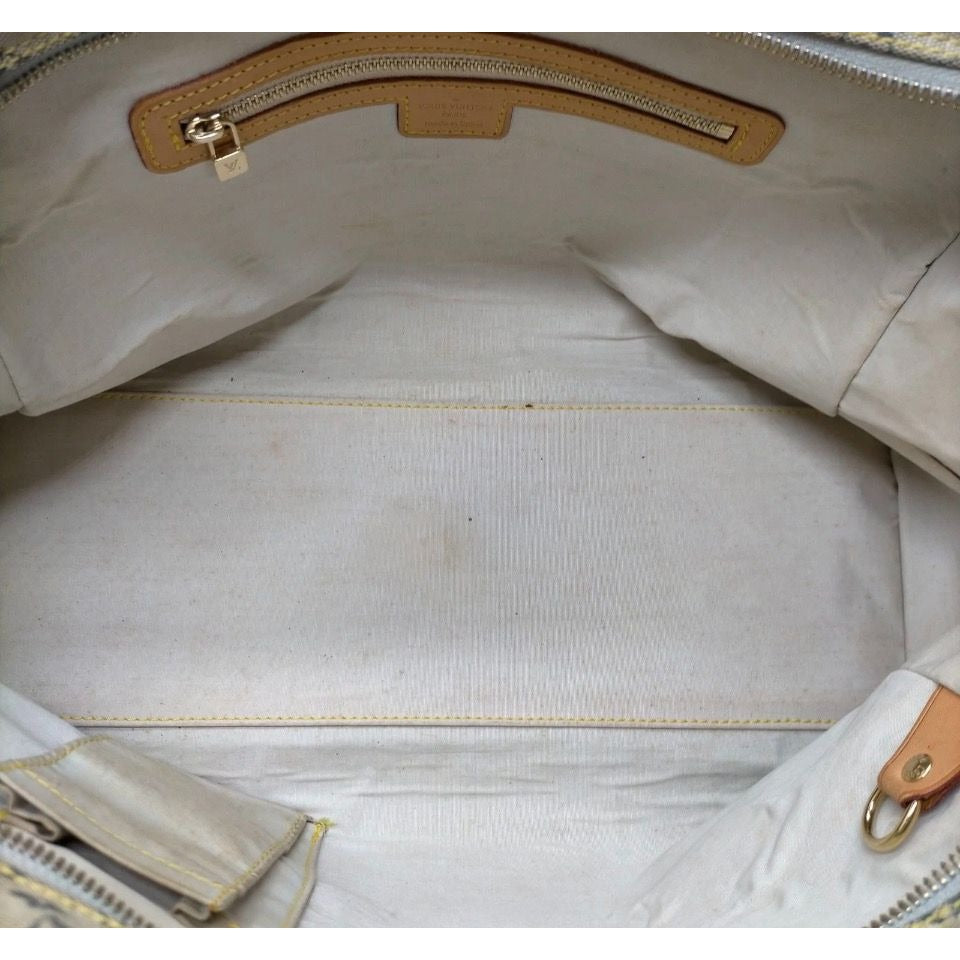Louis Vuitton Vintage Blue Monogram Mini Lin Marie Bag 623E215P