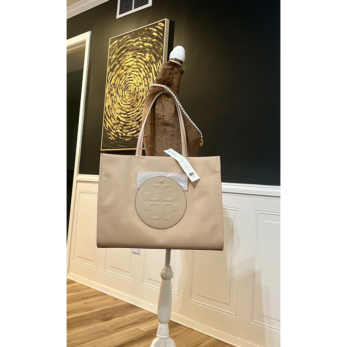 NEW!!!  Beautiful Tory Burch Medium Ella Tote in Rose Silk    712TB133P