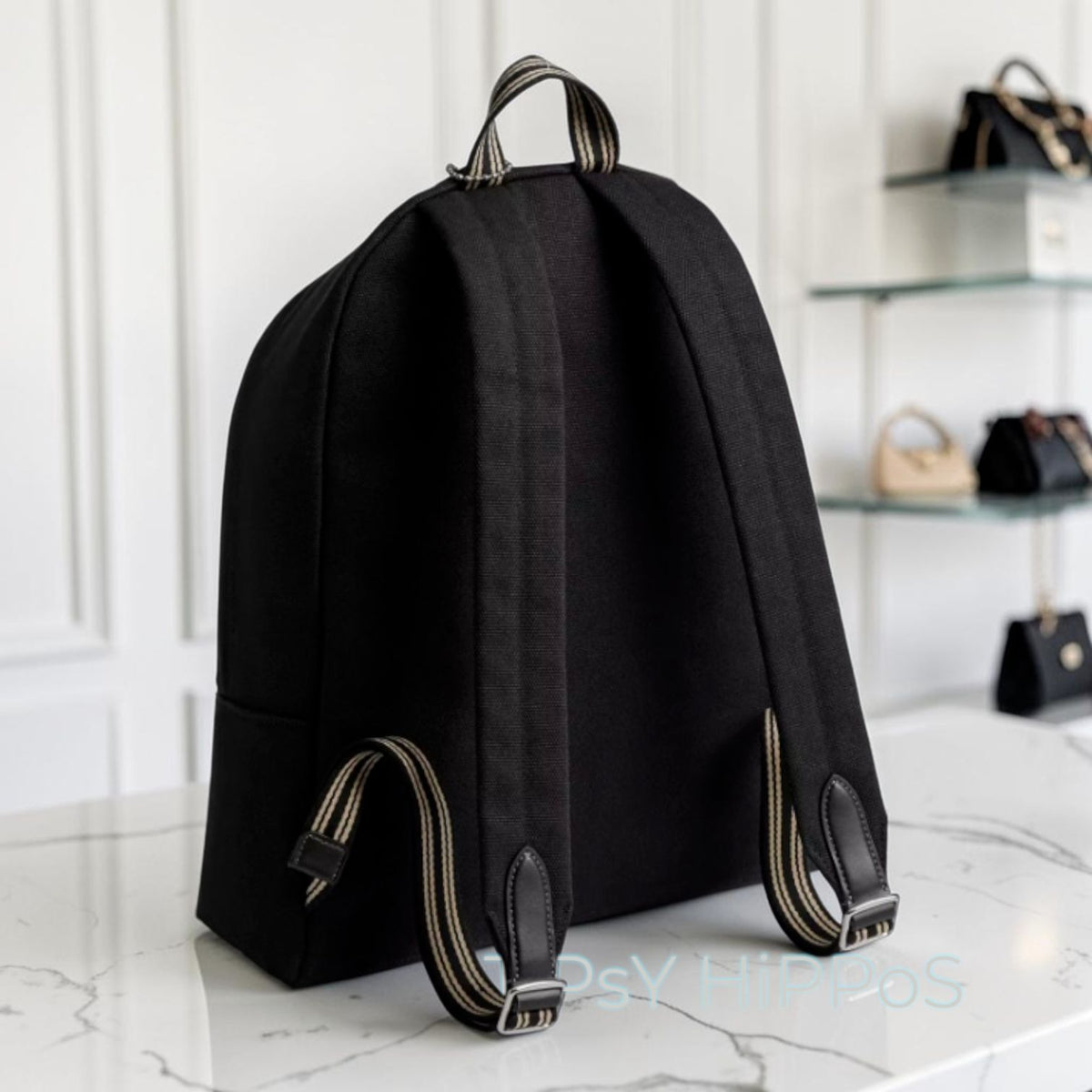 NEW WITH TAGS Coach Black Cargo Backpack/Book Bag