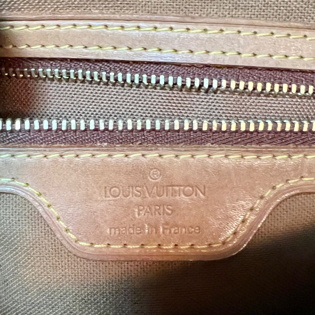 Authenticated!! Louis Vuitton Monogram Cabas Piano Monogram Shoulder Bag