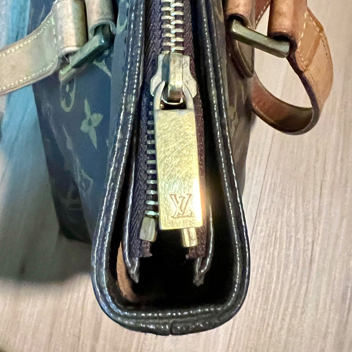 Authenticated!! Louis Vuitton Monogram Cabas Piano Monogram Shoulder Bag