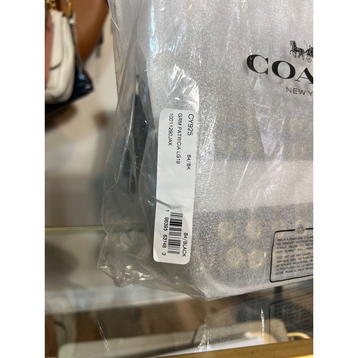NWT!!  Coach  Patricia Legacy Handbag With Gold Grommet Detailing & Adjustable Strap