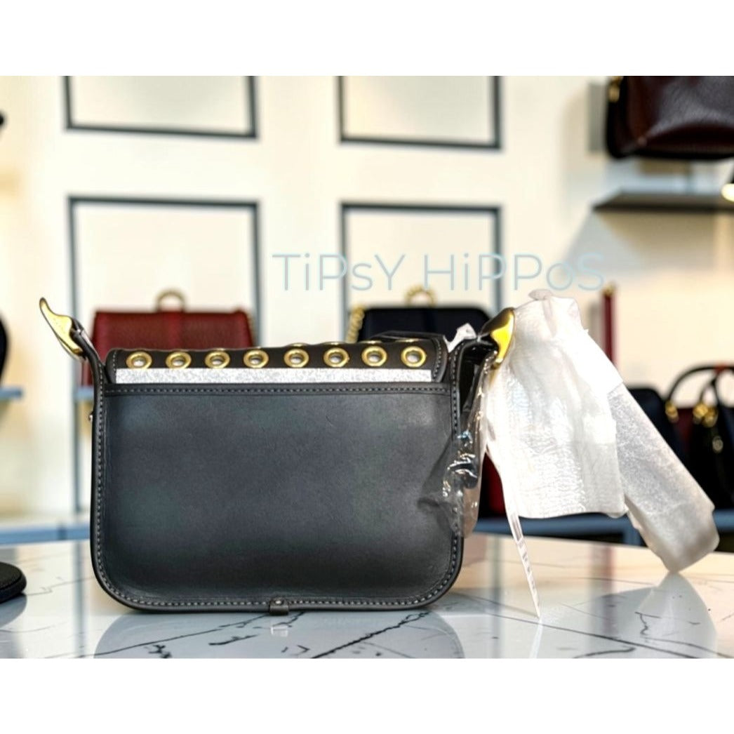 NWT!!  Coach  Patricia Legacy Handbag With Gold Grommet Detailing & Adjustable Strap