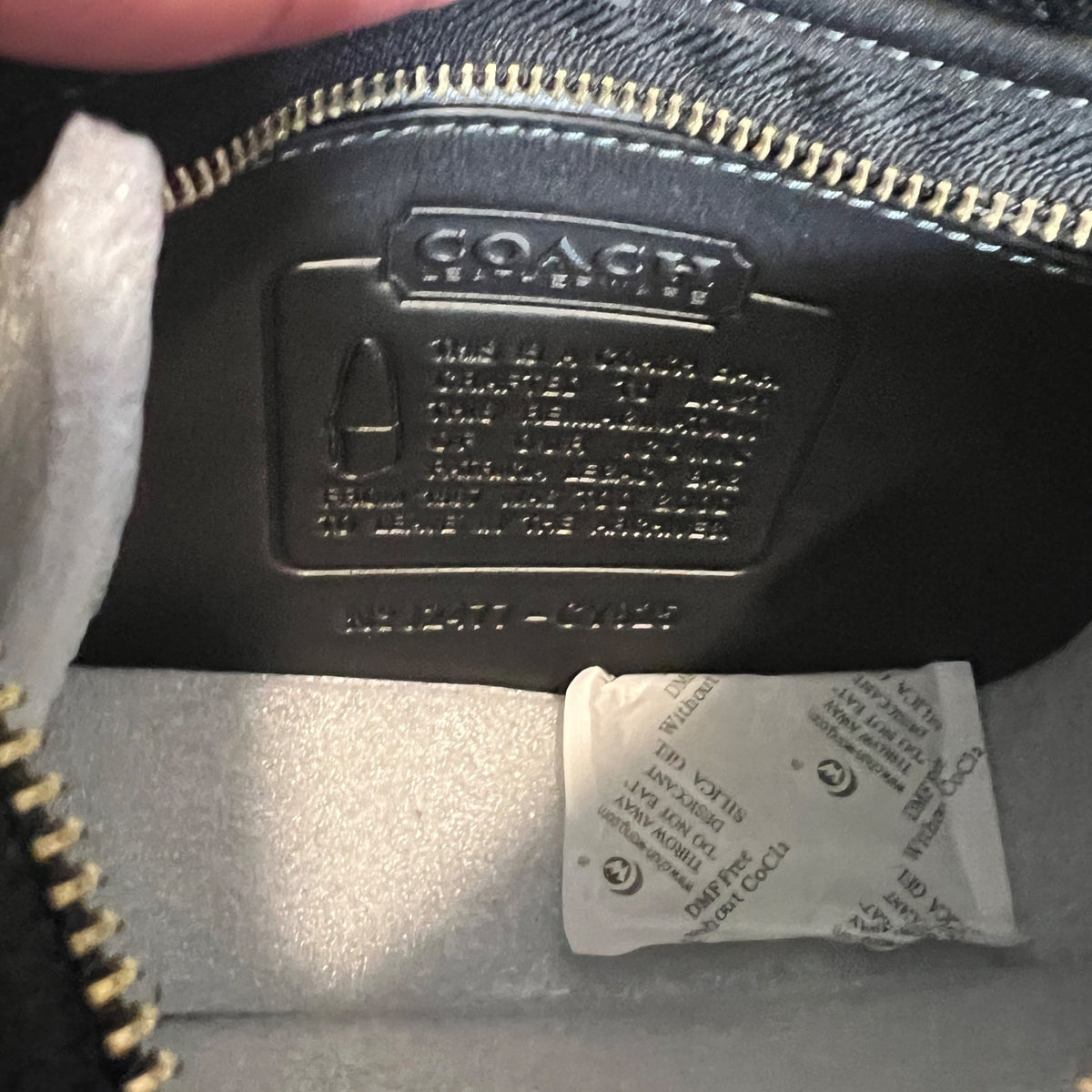 NWT!!  Coach  Patricia Legacy Handbag With Gold Grommet Detailing & Adjustable Strap