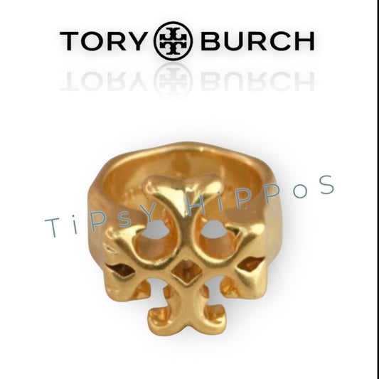 SIZE 7 - Tory Burch Roxanne Gold Ring