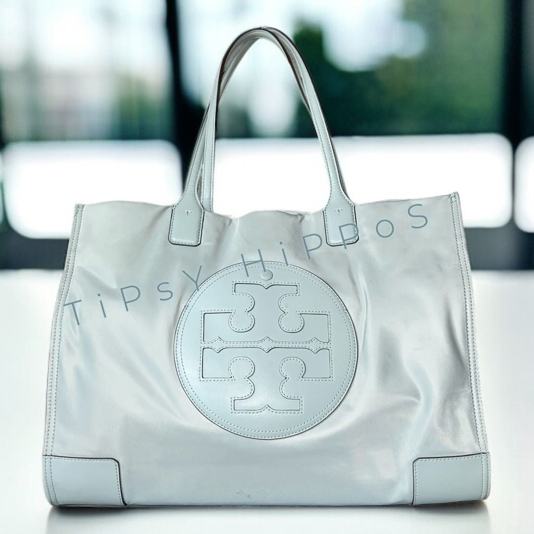 Powder Blue Tory Bruch Large Ella Tote!