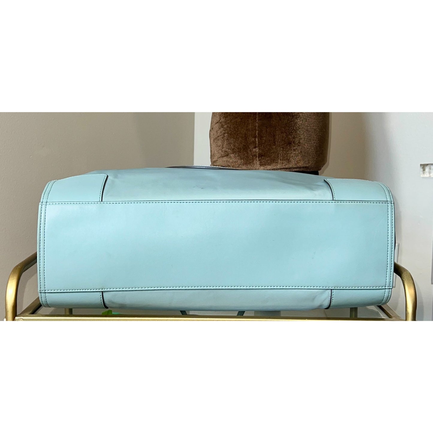 Powder Blue Tory Bruch Large Ella Tote!