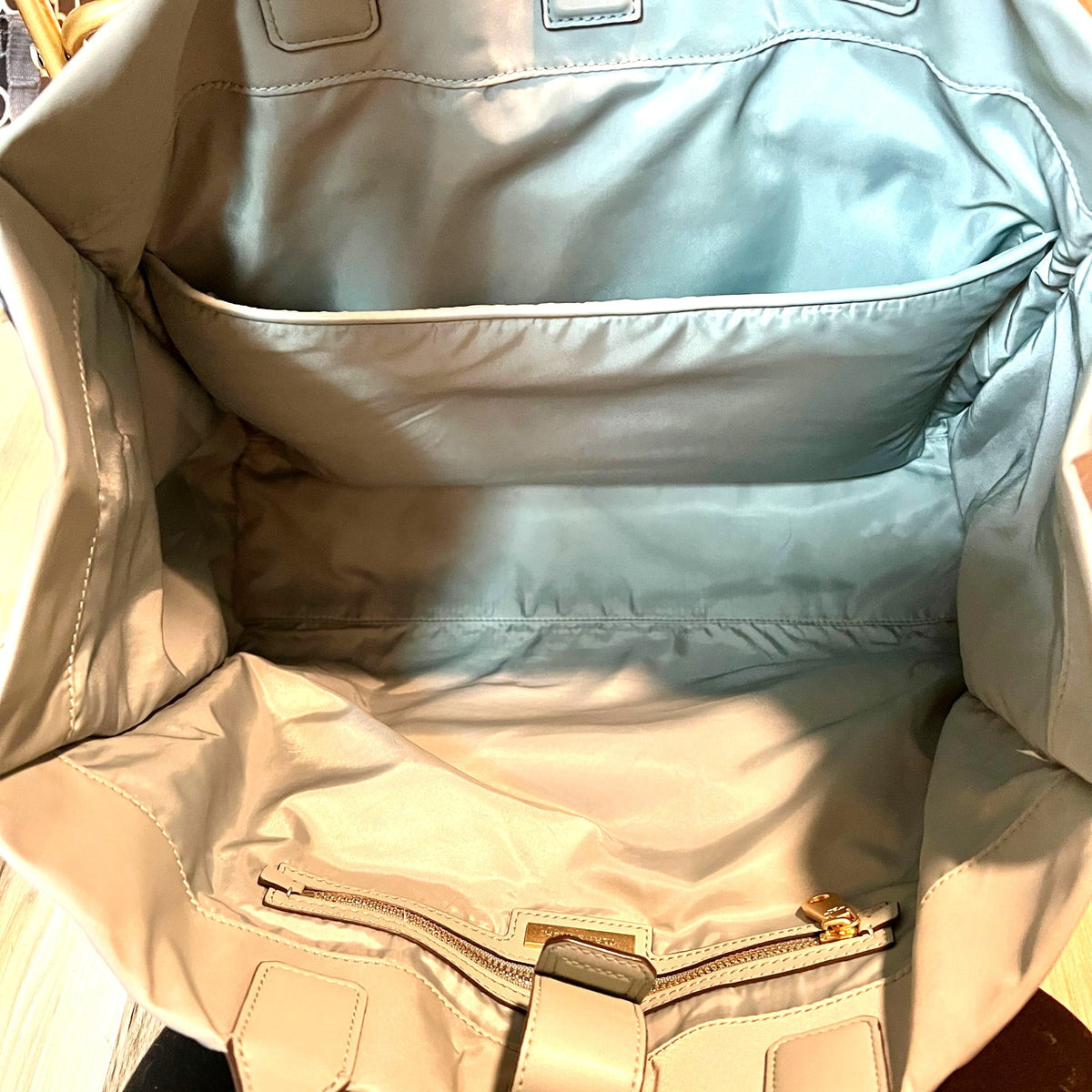 Powder Blue Tory Bruch Large Ella Tote!