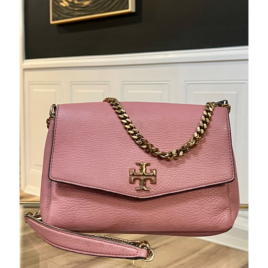 AUTHENTIC TORY BURCH PINK KIRA CONVERTIBLE SHOULDER BAG