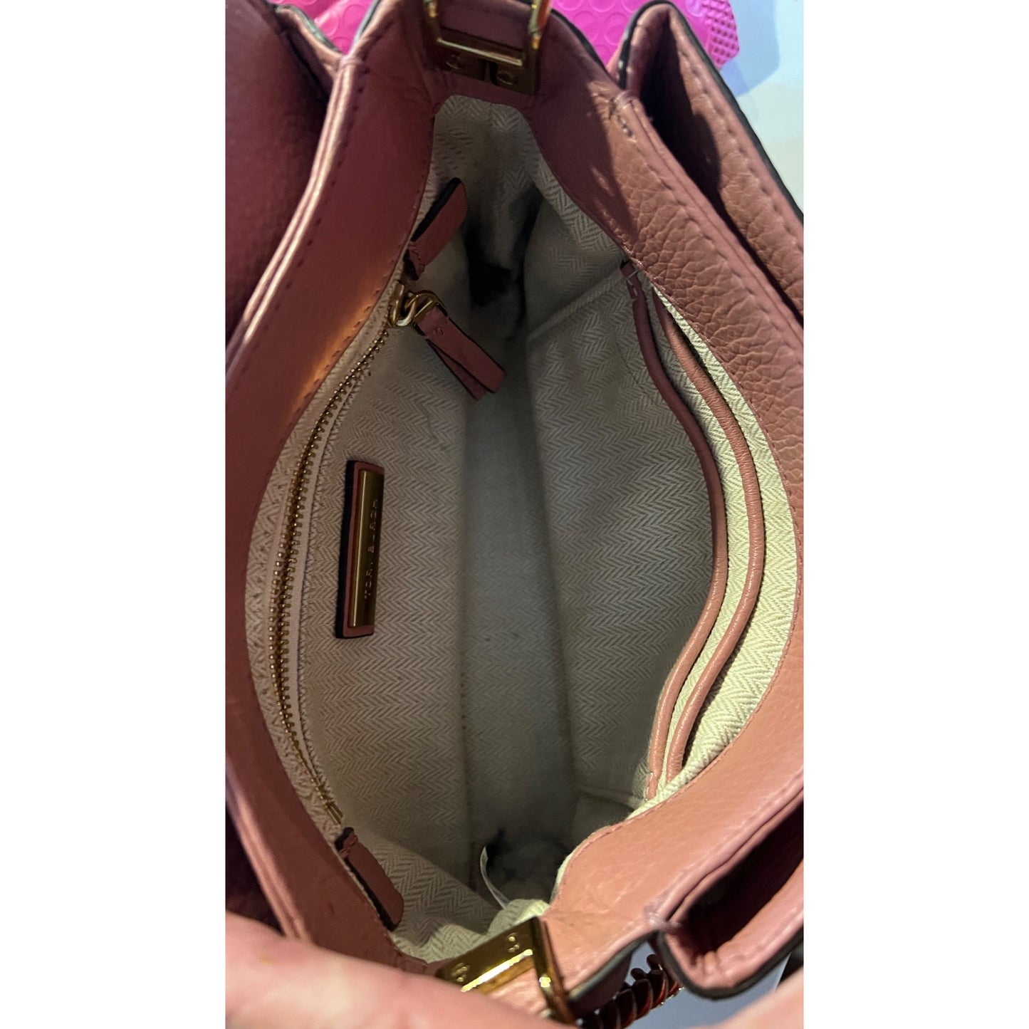 AUTHENTIC TORY BURCH PINK KIRA CONVERTIBLE SHOULDER BAG