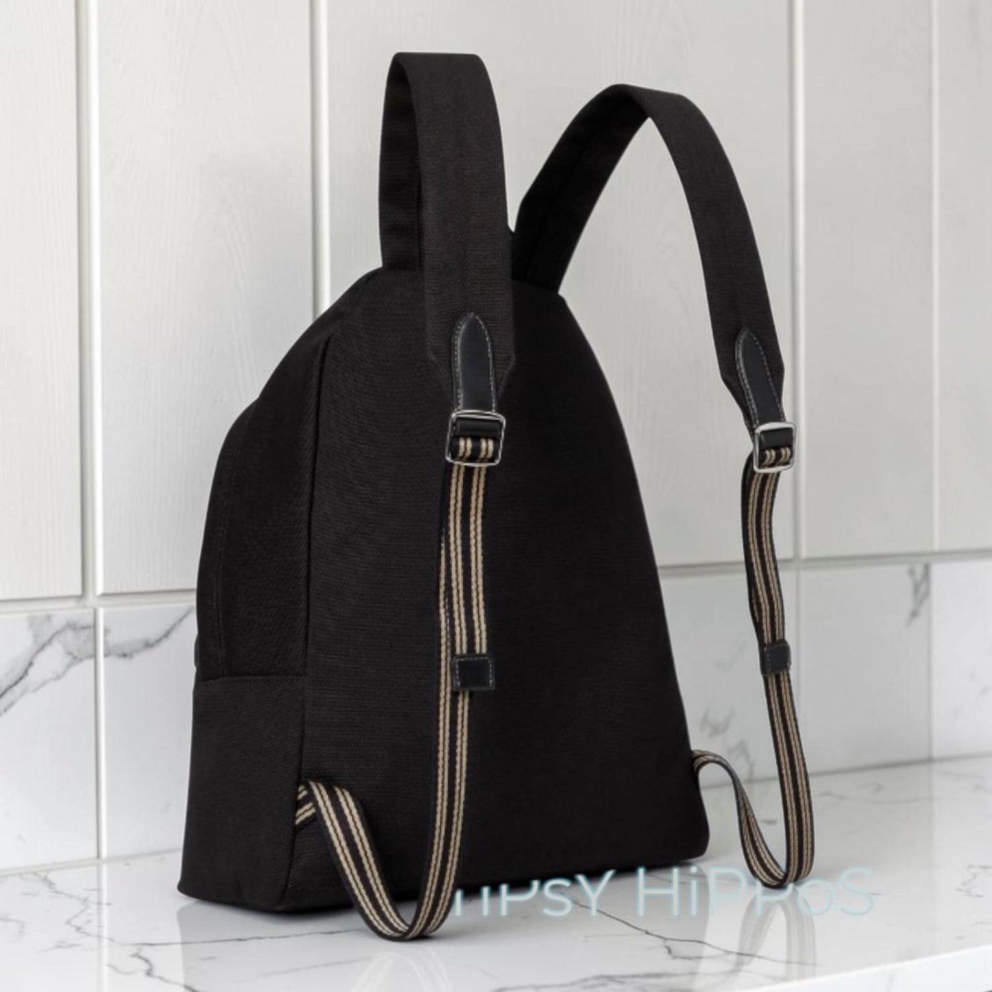 NEW WITH TAGS Coach Black Cargo Backpack/Book Bag